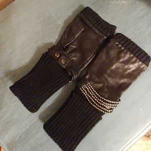 Free People fingerless mittens